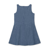 Organic V-Neck Chambray Jumper