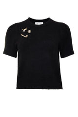Lila Top in Black