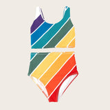 Forever Summer Rainbow Two Piece Tank