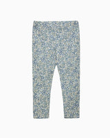 Arabella Floral Leggings in Blue