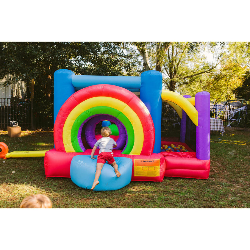 Lucky Rainbow Bounce House