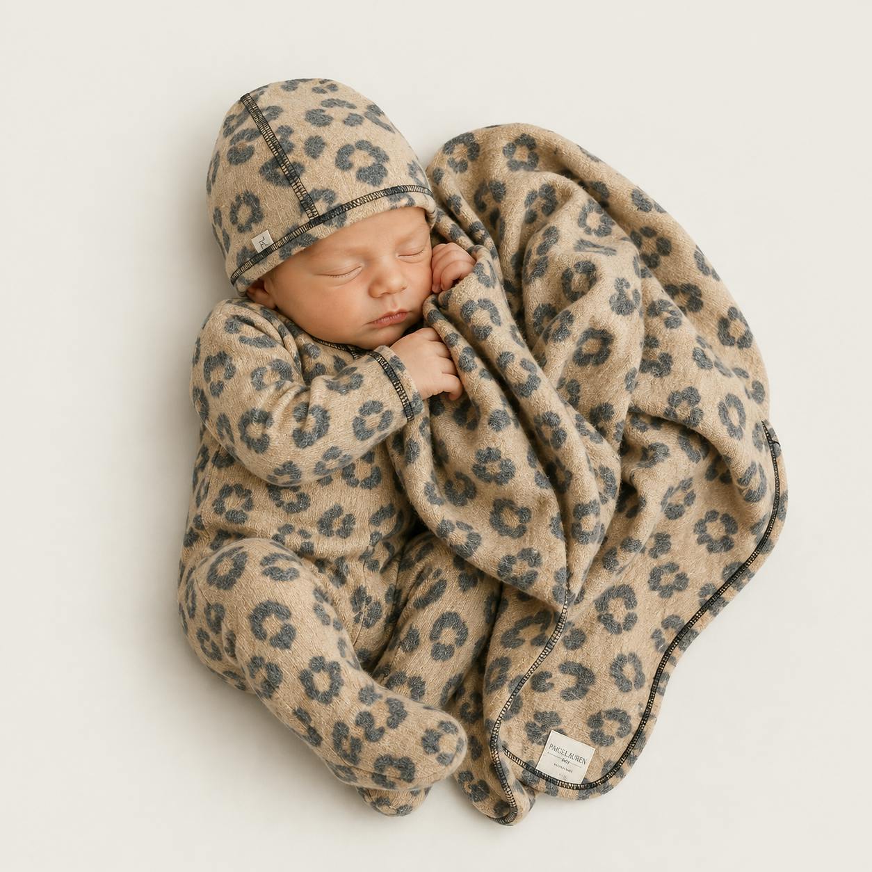 Brushed Hacci Animal Newborn Essentials Set