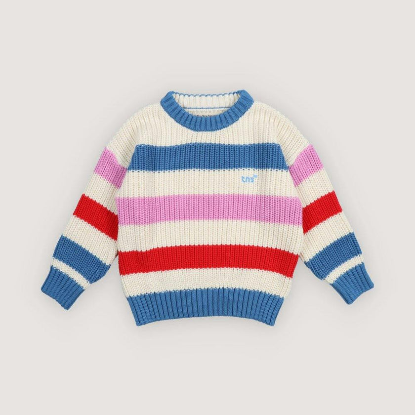 Celosia Jumper Iris Whisper Stripes
