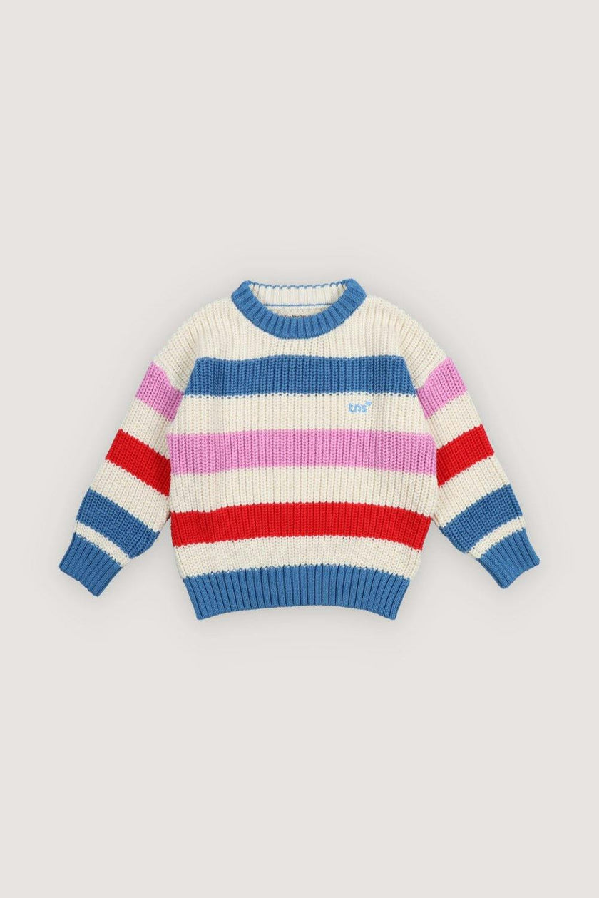 Celosia Jumper Iris Whisper Stripes
