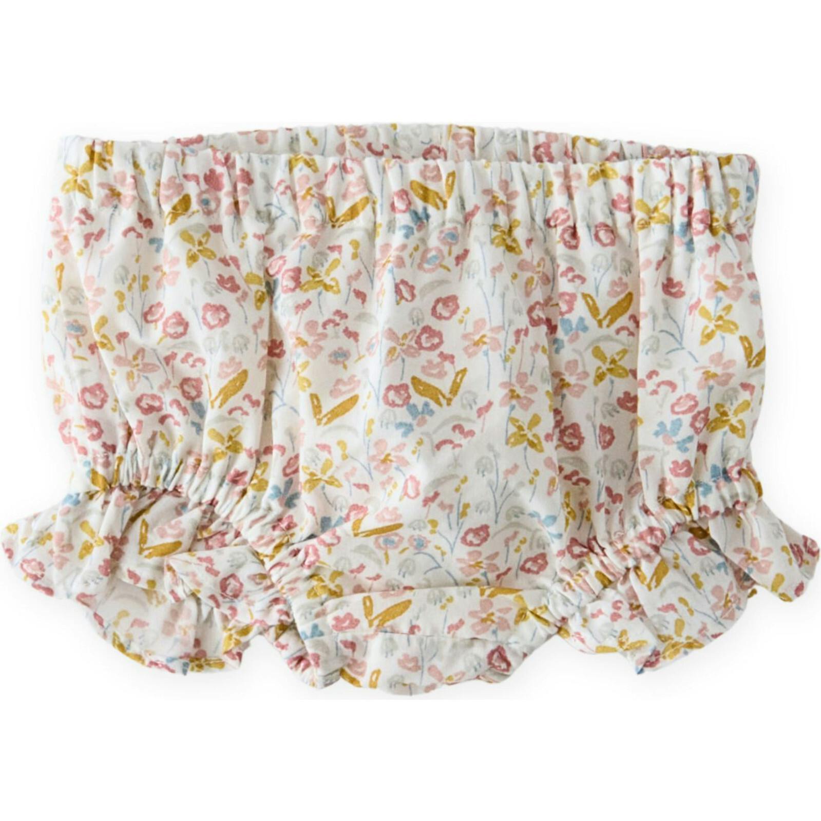 Ruffle Bloomer, White
