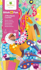 Stick'N Fun - XS Mosaics Unicorns - 5y+