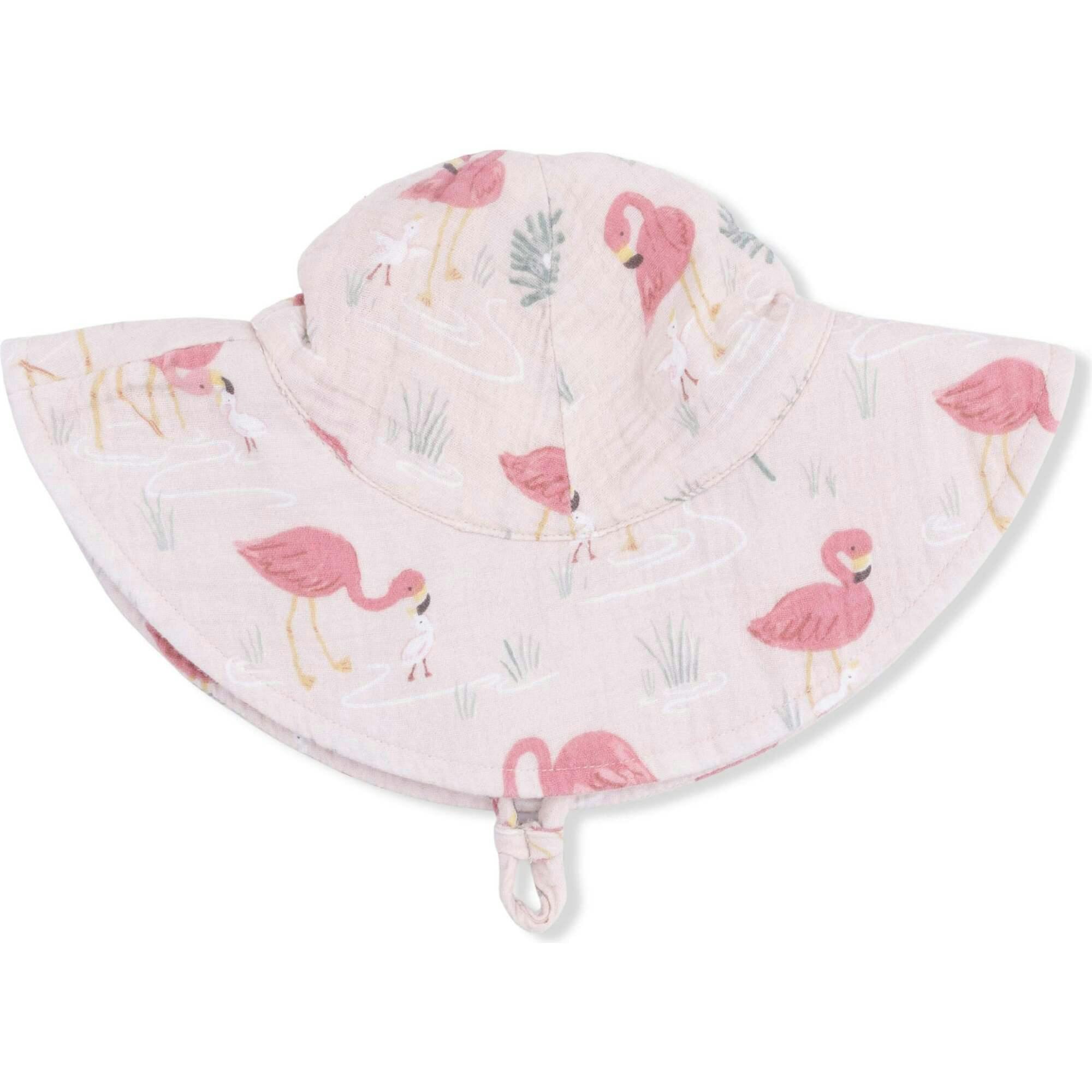 Flamingos - Wide Brim Sun Hat
