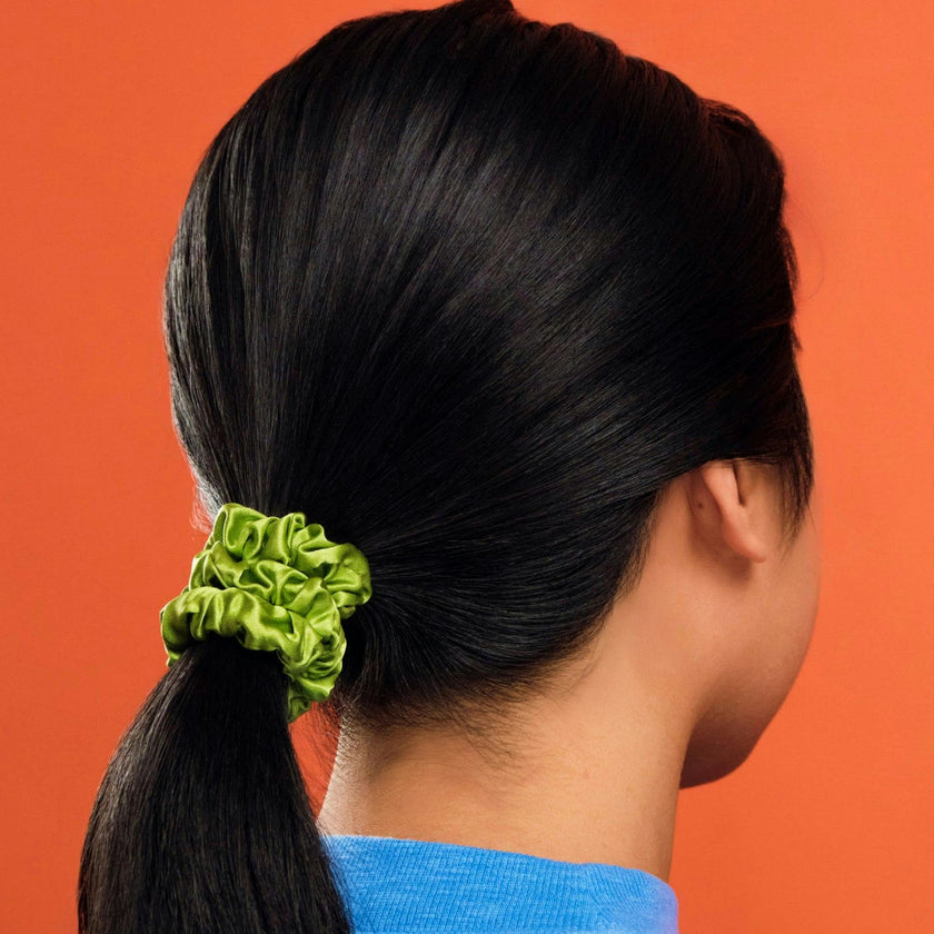 Sage Silk Scrunchies