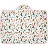 Toddler Hooded Towel - Butterflies