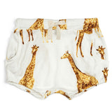 Orange Giraffe Bamboo Pocket Bloomer