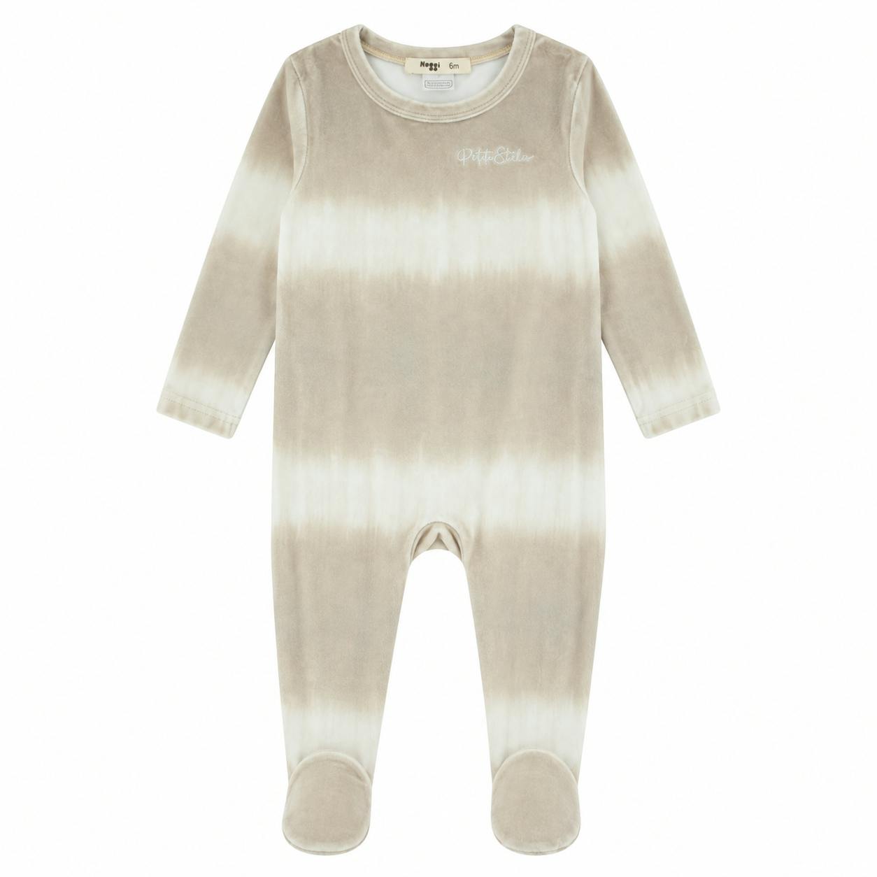 Velour Ombre Footie