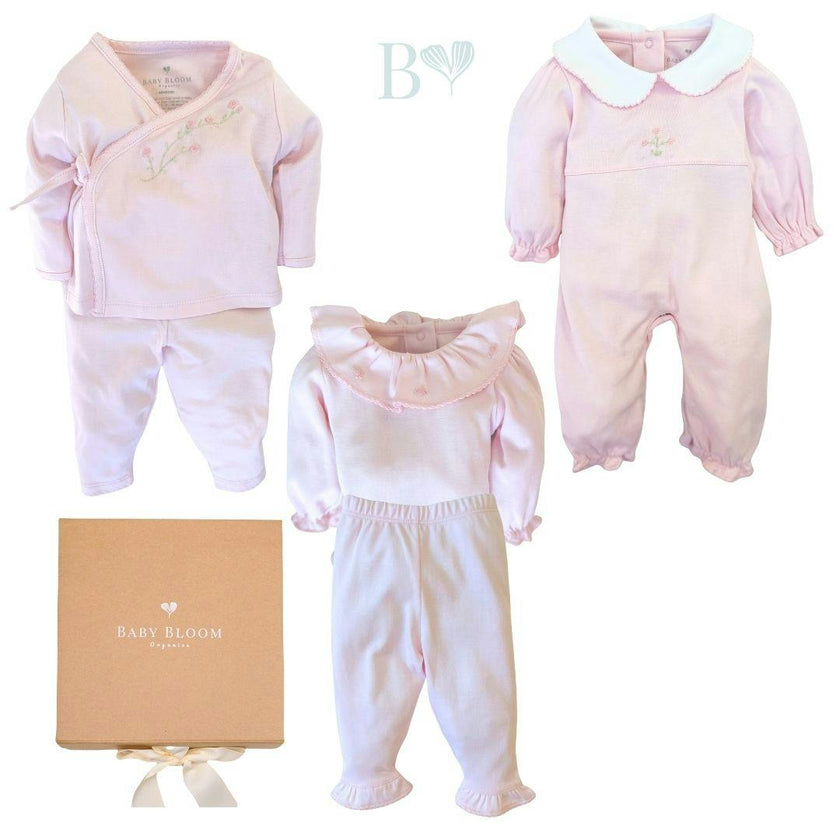 Baby Girl Gift Set Bundle Rose