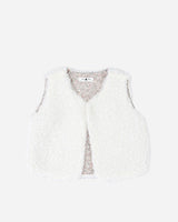 Nari Flower Teddy Vest