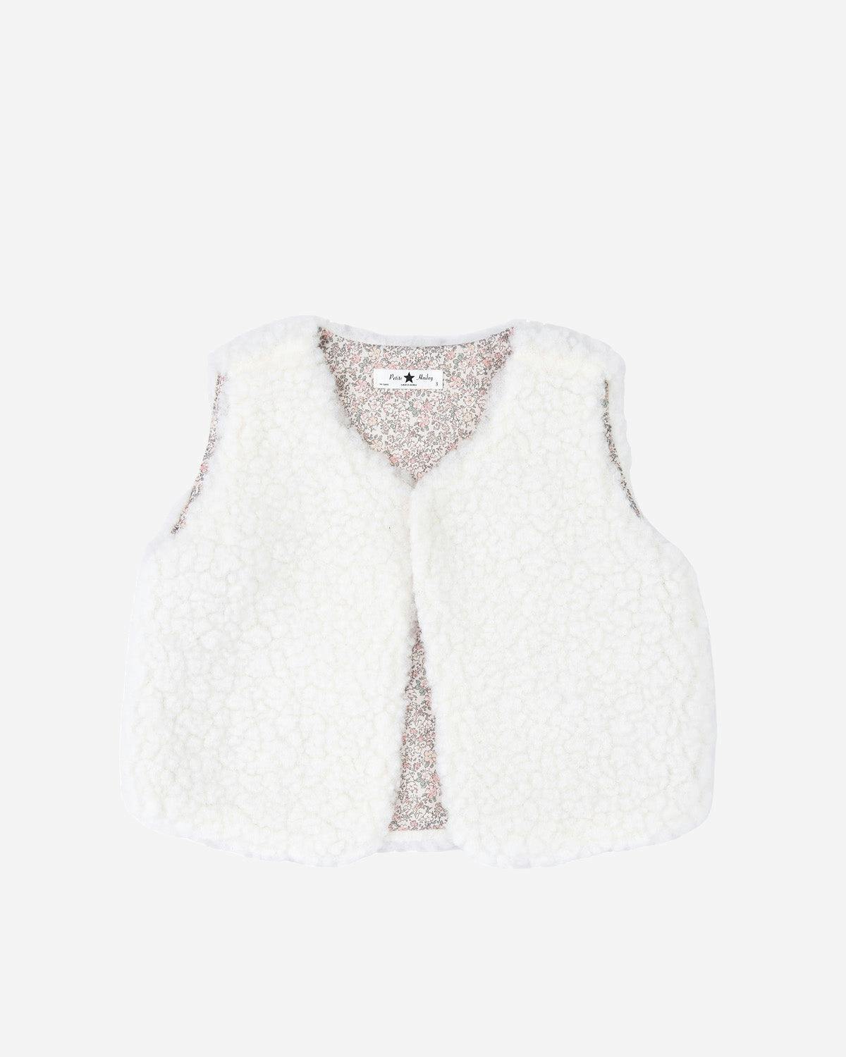 Nari Flower Teddy Vest