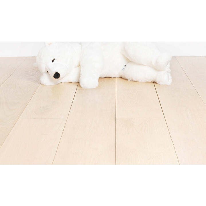 LA PELUCHERIE My Sleeping Lucien Bear - White