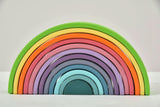 Avenlur Wooden Rainbow Stacker Blocks