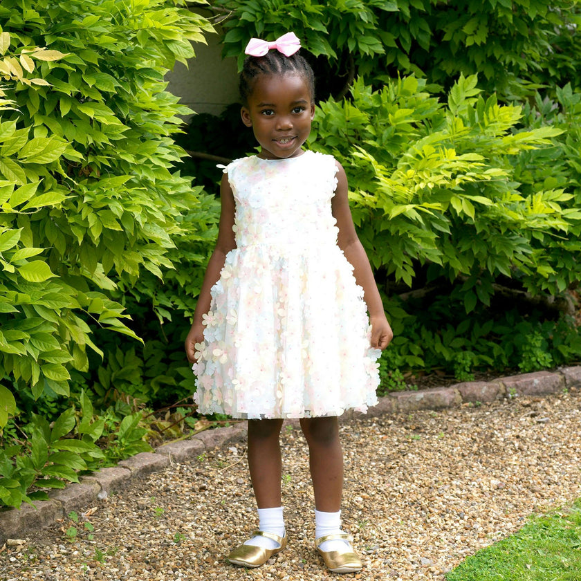 Flutter Flower Party Dress