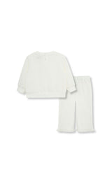 Ruffle Top With Flare Pant Set (2T-4T)