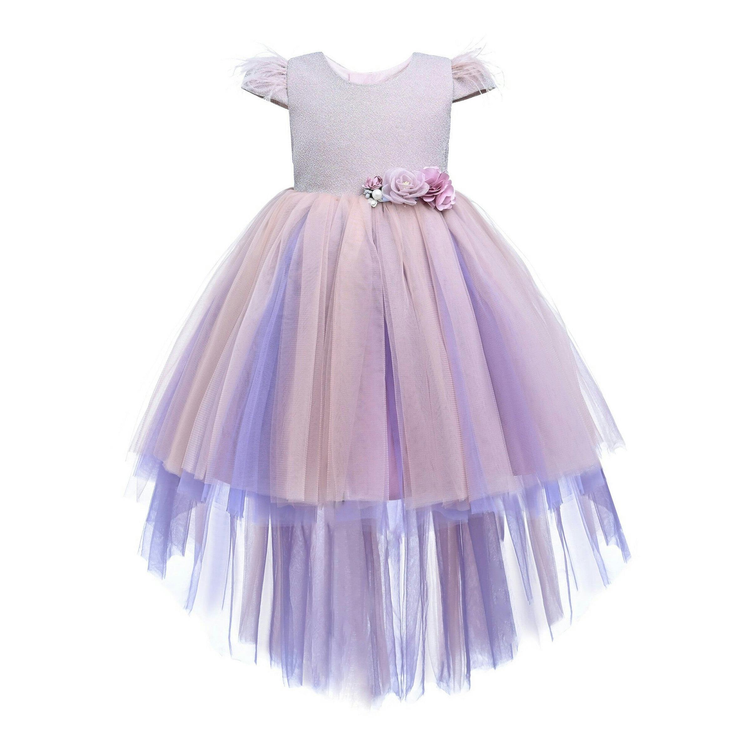 Purple Abinante Glimmer Dress