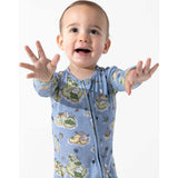 Pirate Cove Bamboo Convertible Footie