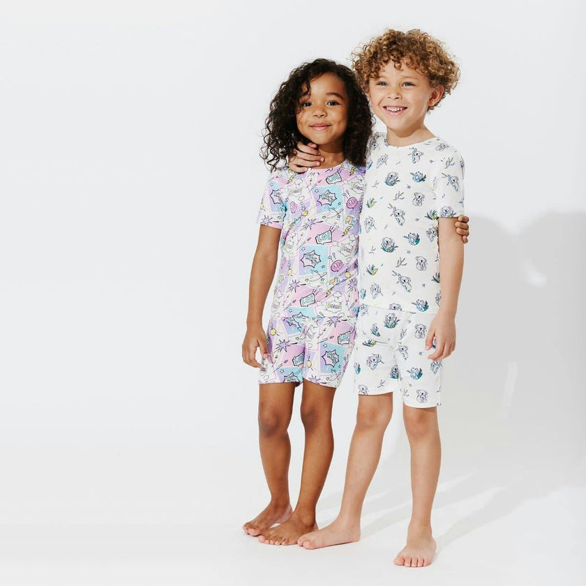 Bamboo Kids Pajama Short Set