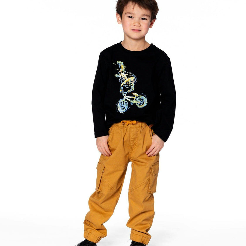 Long Sleeve Cotton Jersey Tee Shirt