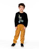 Long Sleeve Cotton Jersey Tee Shirt