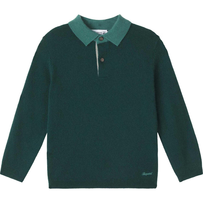 BONPOINT Jameson Sweater - Ra Vert Bouteille