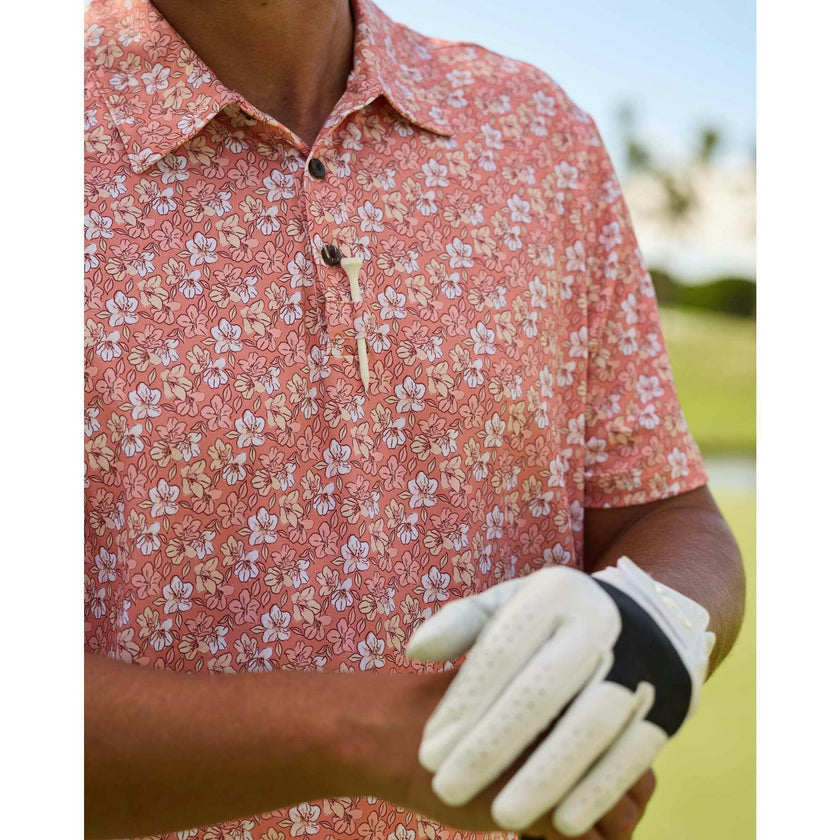 The Azaleas - Sunset Golf Shirt