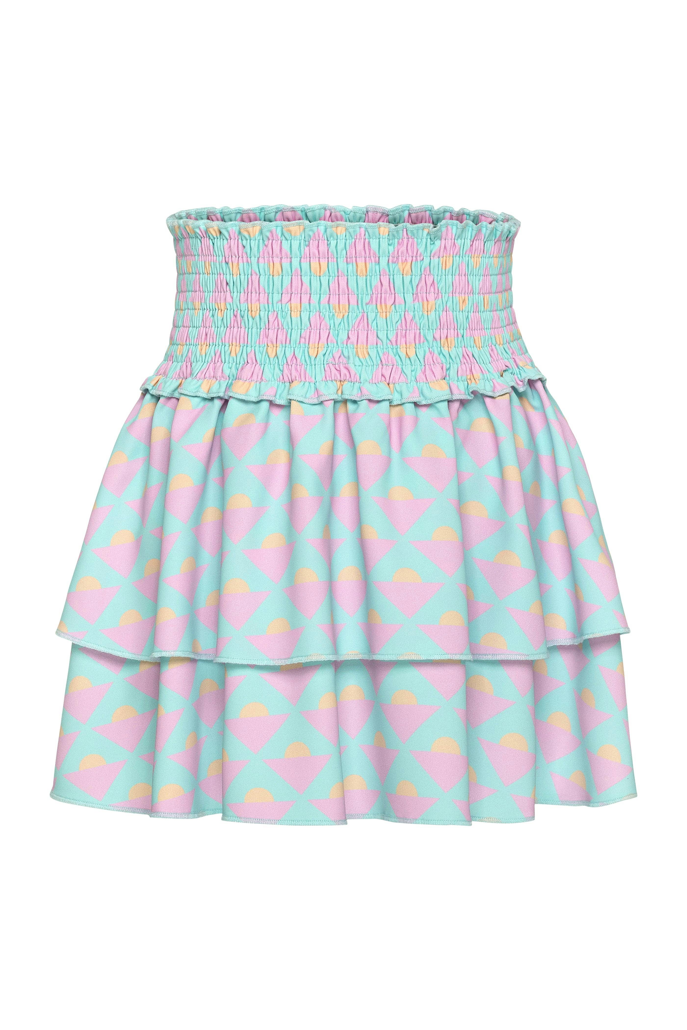 Scottie Skirt Abstract Horizon