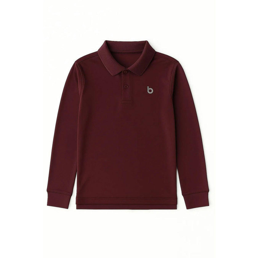 Boys Dri-Fit Performance Long Sleeve Polo