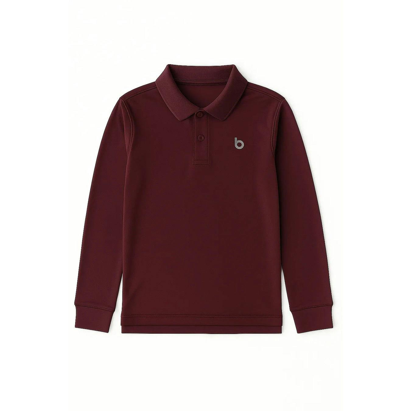 Boys Dri-Fit Performance Long Sleeve Polo