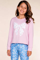 Washed Cotton Long Sleeve Easy Tee