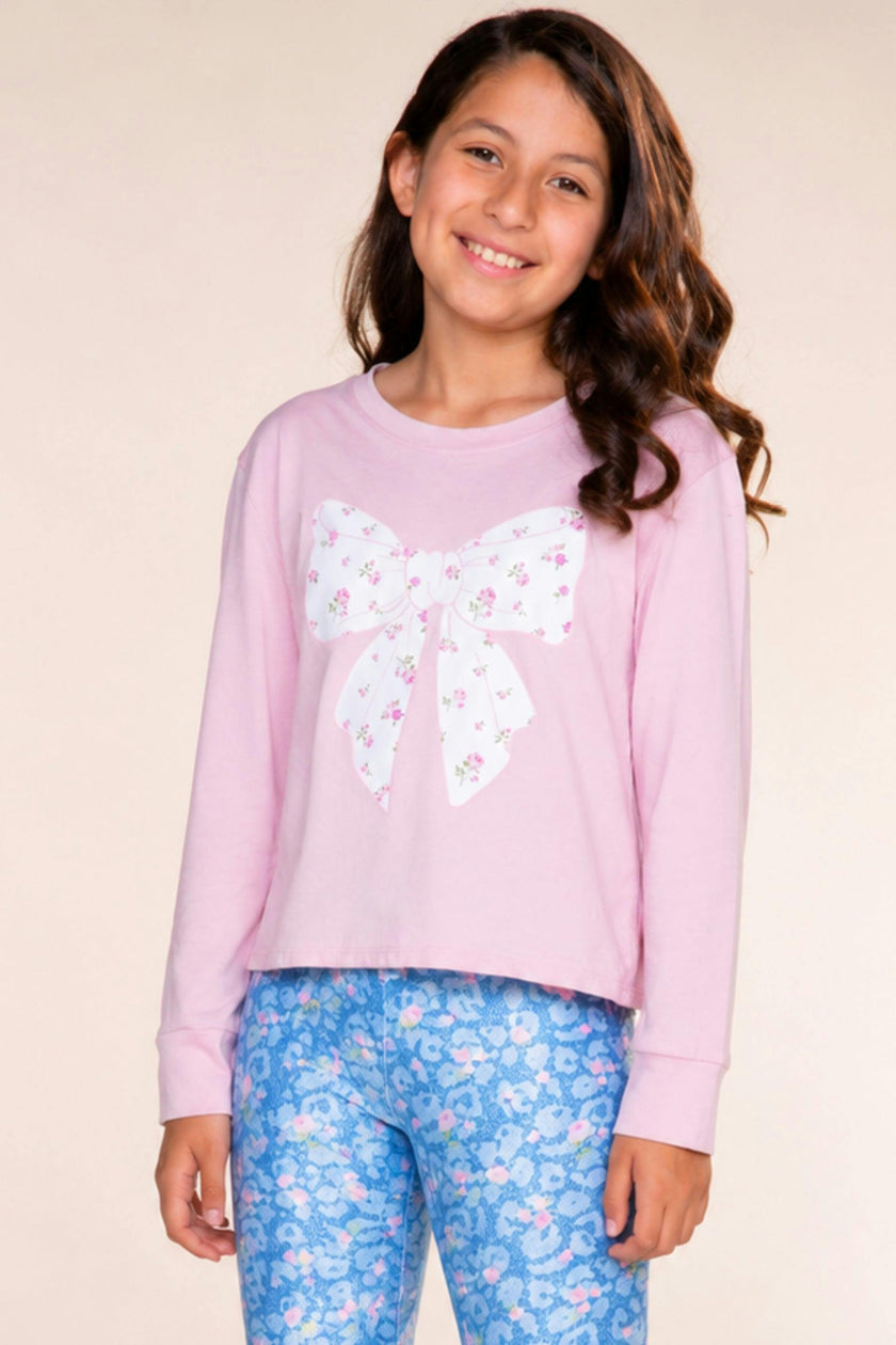 Washed Cotton Long Sleeve Easy Tee