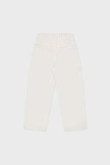 Organic Cotton Drawstring Straight Leg Jean