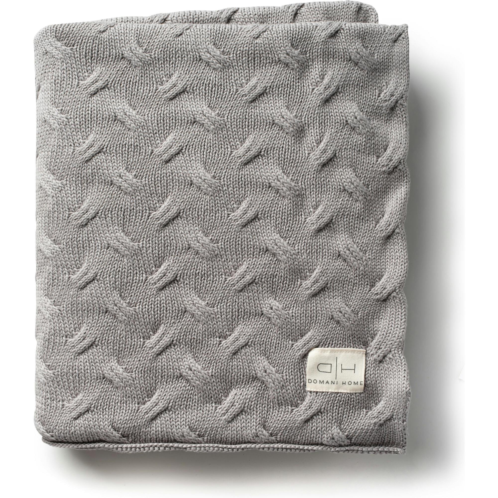 Waves Throw Gray