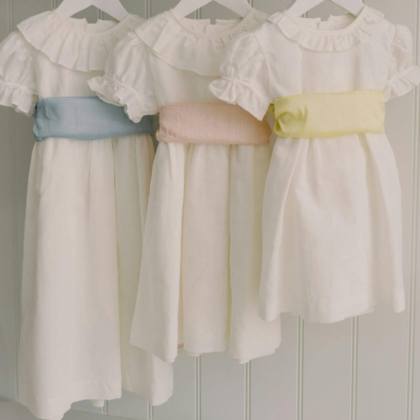 Vega Ceremony Dress with Silk Sash