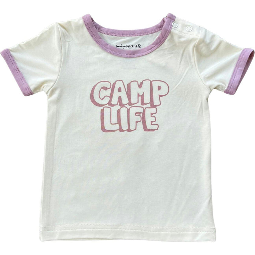Retro Short Sleeve Tee Camp Life