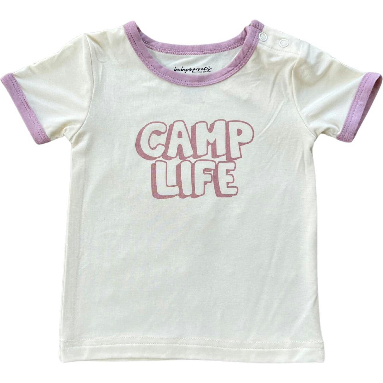 Retro Short Sleeve Tee Camp Life