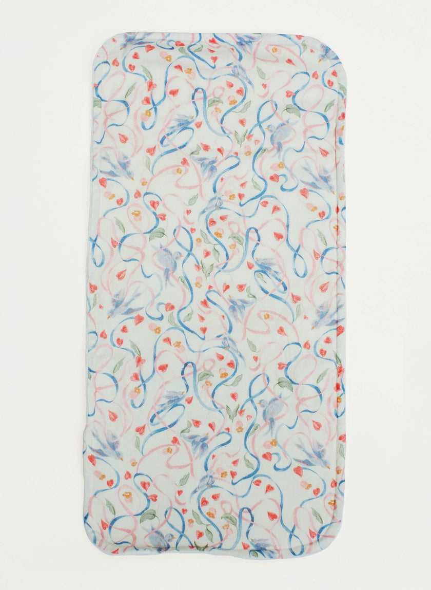 Baby Burp Cloth - Songbird