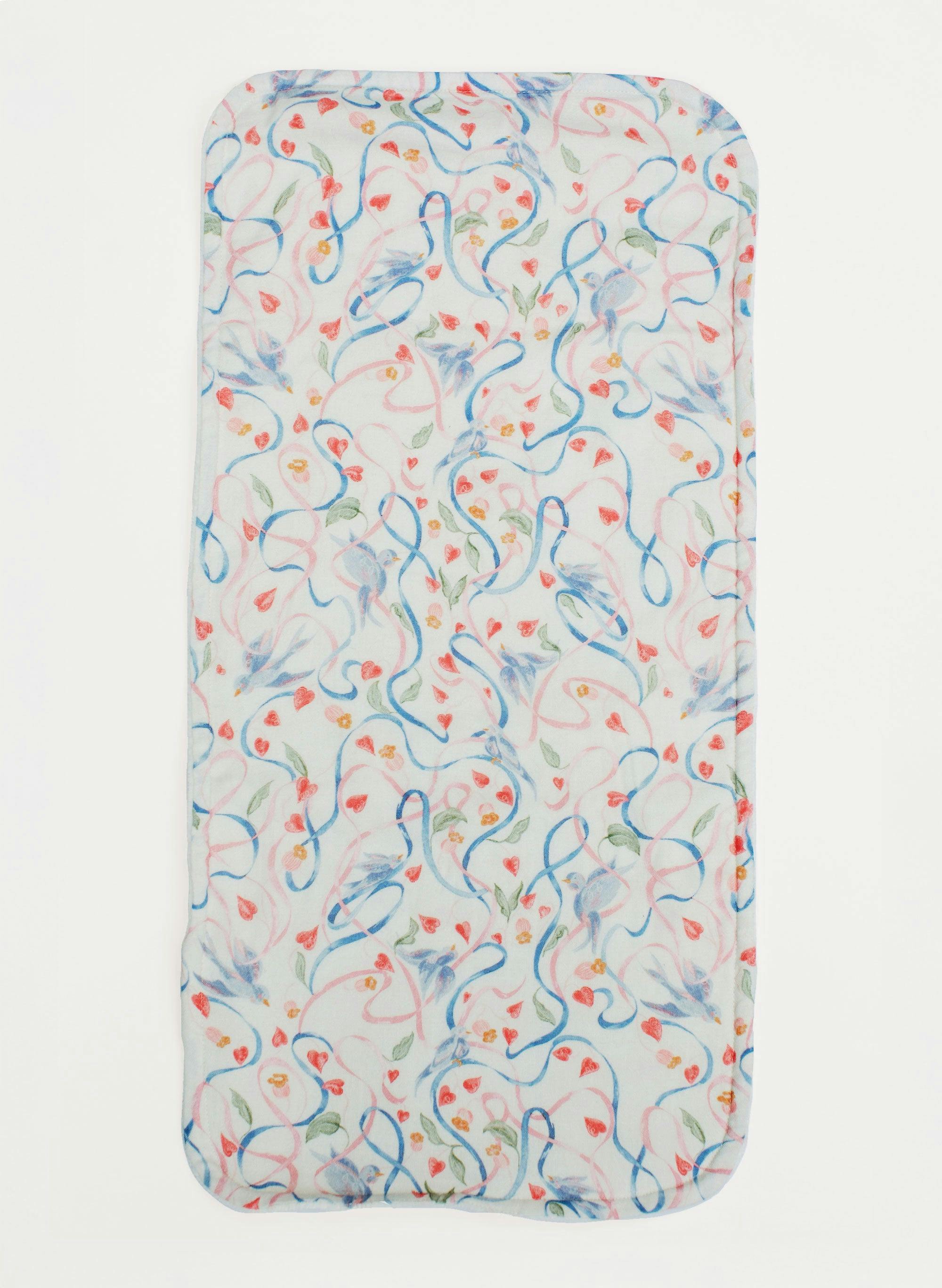 Baby Burp Cloth - Songbird