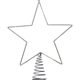 17.5-Inch Metal Lighted LED Star Treetop