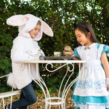 A Leading Role Premium Child Fuzzy Bunny Zip-Up Jacket