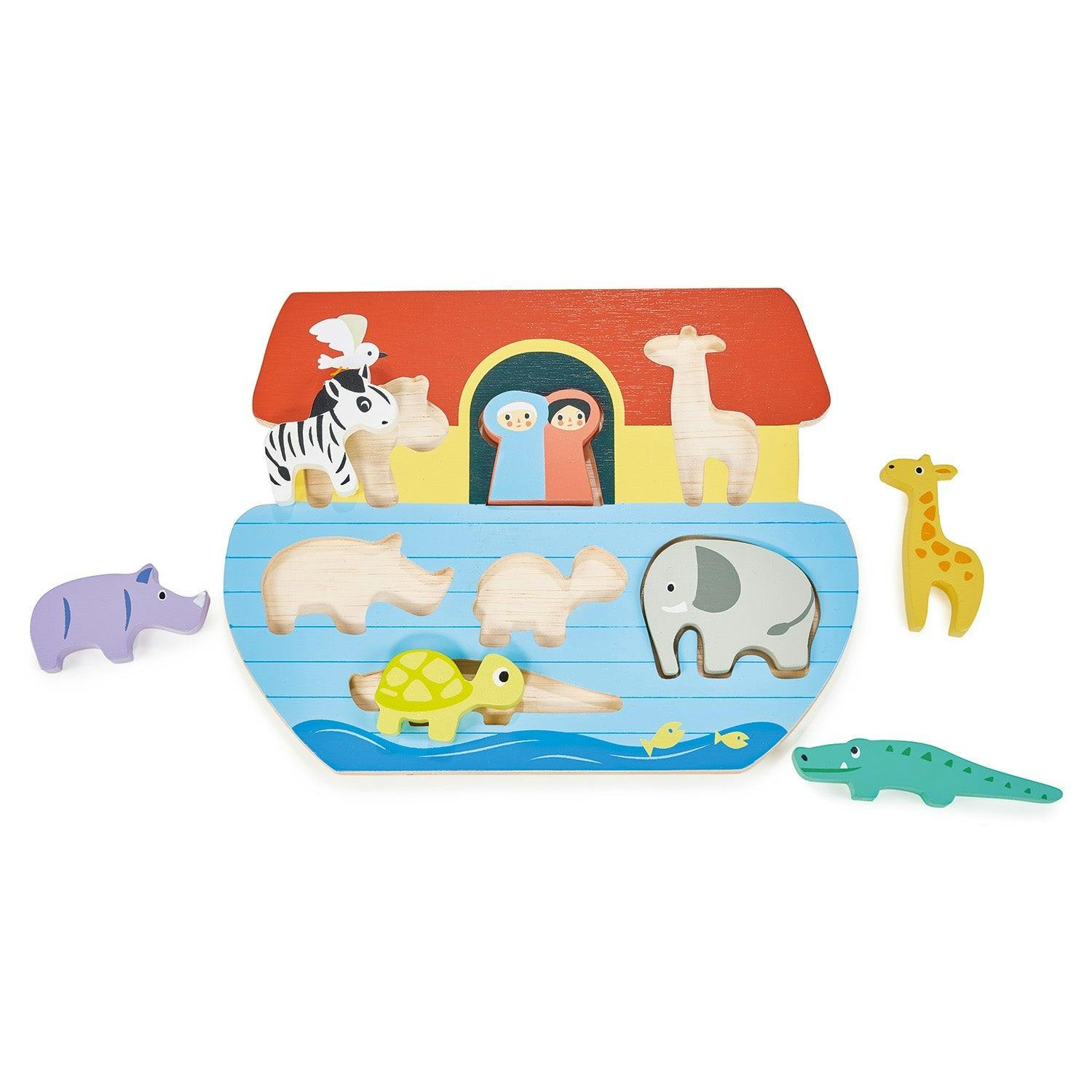 Shape Sorting Ark Tray