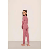 Kids TENCEL™ Modal Unisex Long PJ Set, Pink