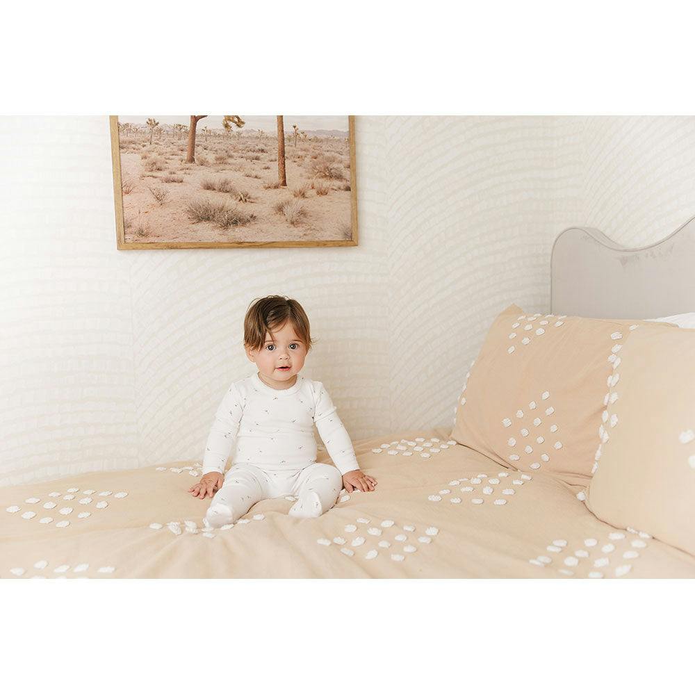 Plush Print Layette Set