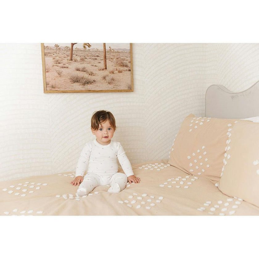 Plush Print Footie