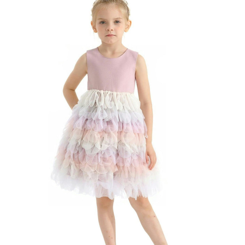 Multi Ruffle Layla Dress