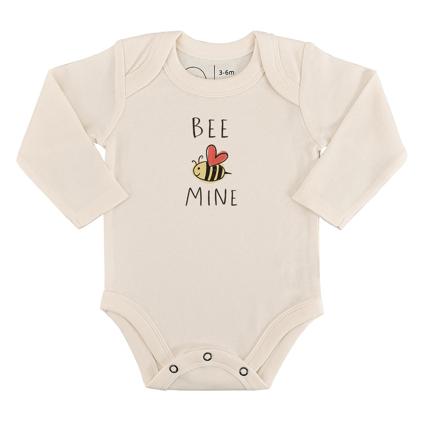 long sleeve graphic bodysuit | bee mine