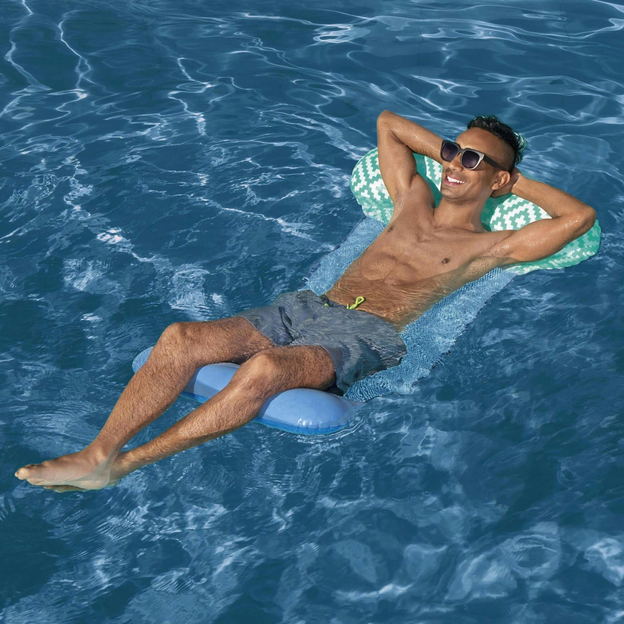 H2OGO! Comfort Plush HammockPool/Water/Beach Lounge Float